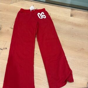 Edikted Red Sweatpants